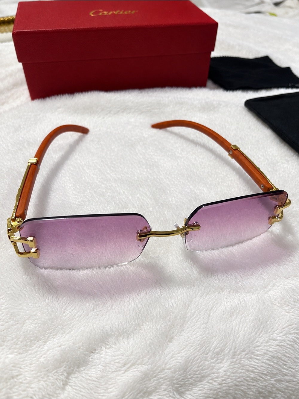 Cartier C Décor Rimless Glasses | Brand New